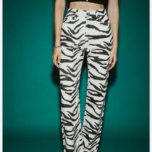 Reformation Zebra Jeans